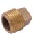1/2" PLG BRSS SQ HD CRD