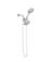 Chrome 6 Set Showerhead Combo