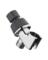 SHWR ARM MOUNT CHRM ABS
