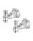 2PK Chrome Bath Hook