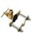 BRASS SADDLE VALVE 1/4" TAP