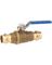 Press Ball Valve 1" BRS