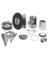WALL SUPPORT KIT 6X12"