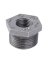 STZ Industries 1 in. MIP each T X 1/2 in. D FIP  Black Malleable Iron Hex Bushing