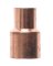 Nibco 3/4 in. Sweat  T X 1/2 in. D Sweat  Copper Coupling with Stop