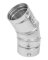 ELBOW GAS VENT 60DEG 4"