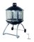 FIREPIT 28" STEEL BLACK