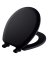 TOILET SEAT RND BLACK