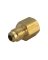 JMF Company 1/4 in. Flare  T X 1/8 in. D FPT  Brass Adapter