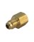 JMF Company 1/4 in. Flare  T X 1/4 in. D FPT  Brass Adapter