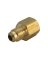 JMF Company 1/2 in. Flare  T X 3/4 in. D FPT  Brass Adapter