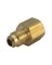 JMF Company 5/8 in. Flare  T X 3/4 in. D FPT  Brass Adapter
