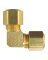 JMF Company 1/2 in. Compression  T X 1/2 in. D Compression  Yellow Brass Elbow