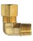 JMF Company 1/4 in. Compression  T X 1/8 in. D MPT  Brass 90 Degree Elbow