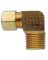 JMF Company 1/2 in. Compression  T X 1/2 in. D MPT  Brass 90 Degree Elbow