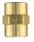 JMF Company 1/8 in. FPT  T X 1/8 in. D FPT  Brass Coupling