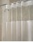 iDesign 72 in. H X 72 in. W White Eva Shower Curtain Liner Polyester