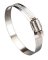 Ideal Micro-Gear 5/16 in to 7/8 in. SAE 6 Silver Hose Clamp Stainless Steel Marine