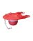 Korky Toilet Flapper Red For Universal 3 in.