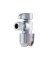 SharkBite 1/2 in. Push  T X 3/8 in. S Compression  Chrome Plated Angle Stop Valve