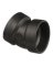Charlotte Pipe 2 in. Hub  T X 2 in. D Hub  ABS 22-1/2 Degree Elbow