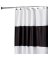 SHOWER CURTAIN - BLACK & WHITE