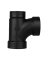 Charlotte Pipe 2 in. Hub  T X 1-1/2 in. D Hub  ABS Sanitary Tee