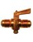 PLUG VALVE 1/4" BRASS