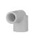 Charlotte Pipe Schedule 40 1/2 in. Spigot  T X 1/2 in. D Slip  PVC Street Elbow