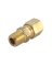 Compresson Conn 1/8"x1/8"mpt Brs