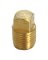 Ace Plug Sqr Head 1/8"mpt Brs