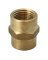 JMF Company 3/4 in. FPT  T X 3/4 in. D FPT  Brass Coupling
