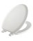 Mayfair by Bemis Elongated White Molded Wood Toilet Seat