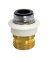 Danco Dual Thread 15/16 in.-27 or 55/64 in. Chrome Plated Aerator Adapter