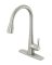 OakBrook One Handle  Brushed Nickel Pulldown Kitchen Faucet