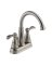 Delta Brushed Nickel Lavatory Faucet 4 in.