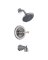 FAUCET T&S 1H BRSH NKL