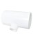Charlotte Pipe Schedule 40 2 in. Slip  T X 2 in. D Slip  PVC Reducing Tee