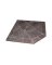 HEARTH PAD NERO CRNR 40"