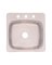 20x20x10" Freg Sencillo SS 20ga