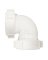 ELBOW 90DGR  1-1/2" WHT