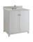 VANITY 2 DOOR 30X21 WHT