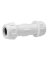 Homewerks Schedule 40 1-1/2 in. Compression  T X 1-1/2 in. D Compression  PVC Coupling