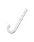 6Pk 3/4" x 4" Baby J-Hooks