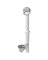 BATH DRAIN TRIP LEVER CHROME PVC