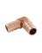 25PK 1/2" Brass Pex Elbow