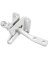 GATE LATCH WHITE