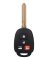 KeyStart Renewal KitAdvanced Remote Automotive Replacement Key TOY060H Double  For Toyota