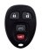 KeyStart Self Programmable Remote Automotive Replacement Key GM005 Double  For GM