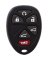 KeyStart Self Programmable Remote Automotive Replacement Key GM008 Double  For GM